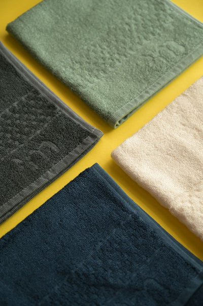 Bamboo Terry Face towel Set of four (33*33cm each)