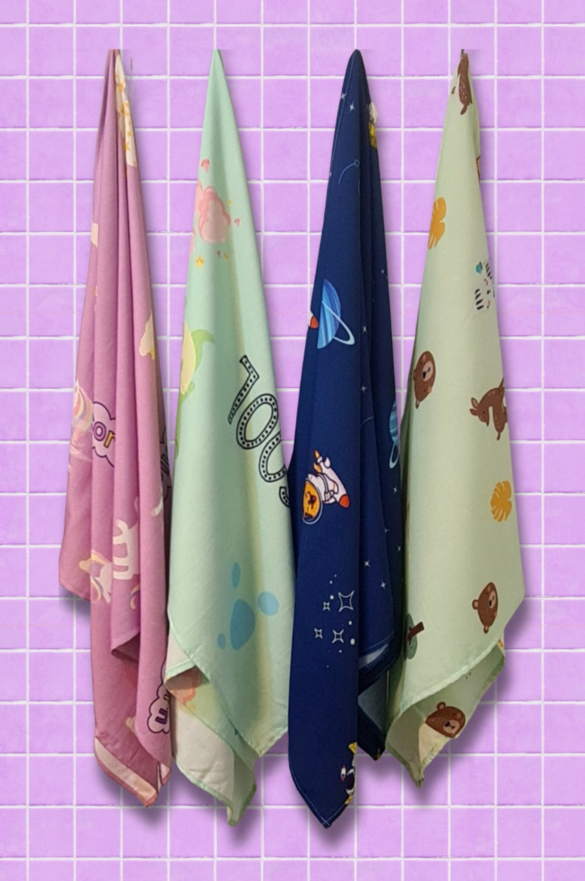 Kids Printed Towels