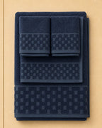 Personalized Bamboo Hand Towel/Fitness Towel 40*60cm- Tru Blue