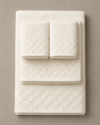 Personalized Bamboo Hand Towel/Fitness Towel 40*60cm- Almost White