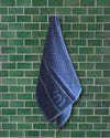 Madake Bamboo Hand Towel/Fitness Towel 33*60cm- Tru Blue