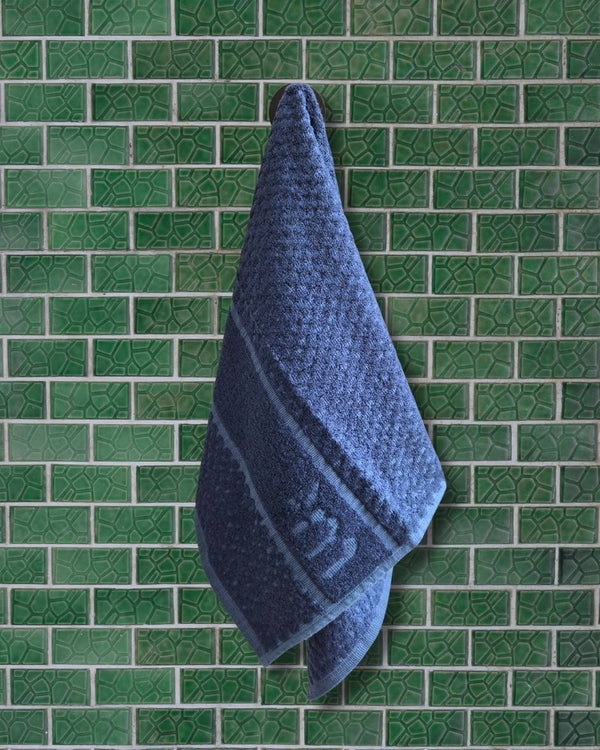Madake Bamboo Hand Towel/Fitness Towel 33*60cm- Tru Blue