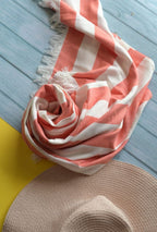Personalized Thin bamboo bath towel- Cotton Candy 160*90cm