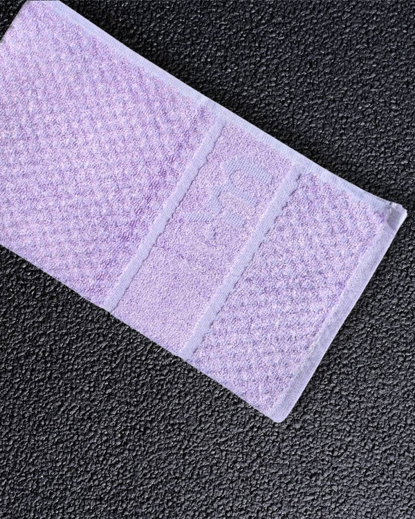 Bamboo Fluffy Bath set, 1 Bath 560 GSM , 1 Hand and 1 face towel Terry 480 GSM- Dusty Lilac
