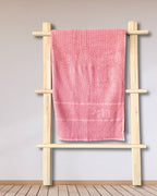 Personalized Fluffy Bamboo Bath towel Terry 560 GSM-150*72 cm-Blush Pink