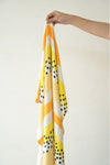 anARTIST by Madake Printed bamboo bath towel- Sunny Stripes