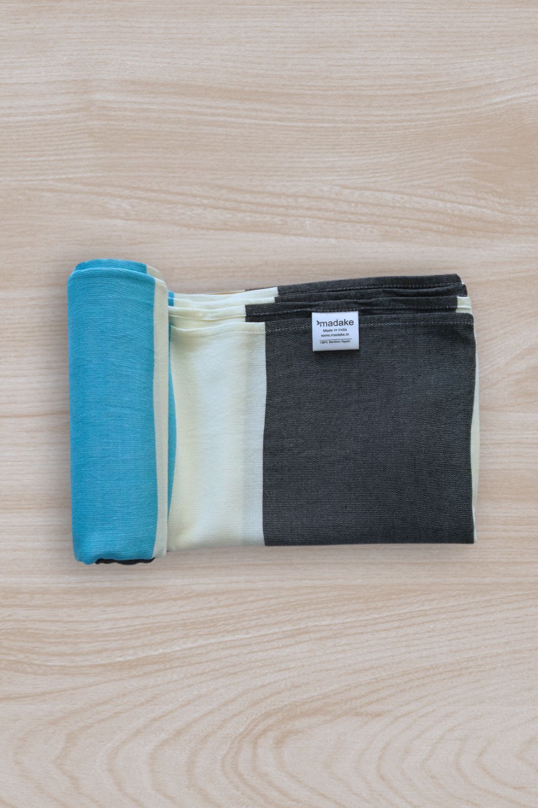 Personalized Thin bamboo bath towel- Coastal Breeze 160*75cm