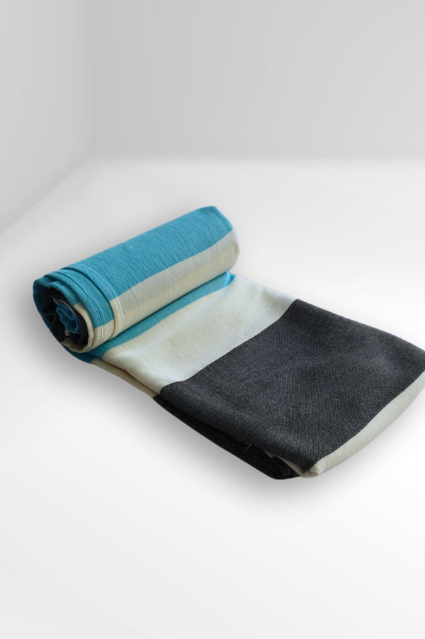 Madake Thin bamboo bath towel- Coastal Breeze 160*75cm