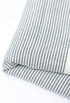 Madake Thin bamboo bath towel- Indigo Striper 160*75cm