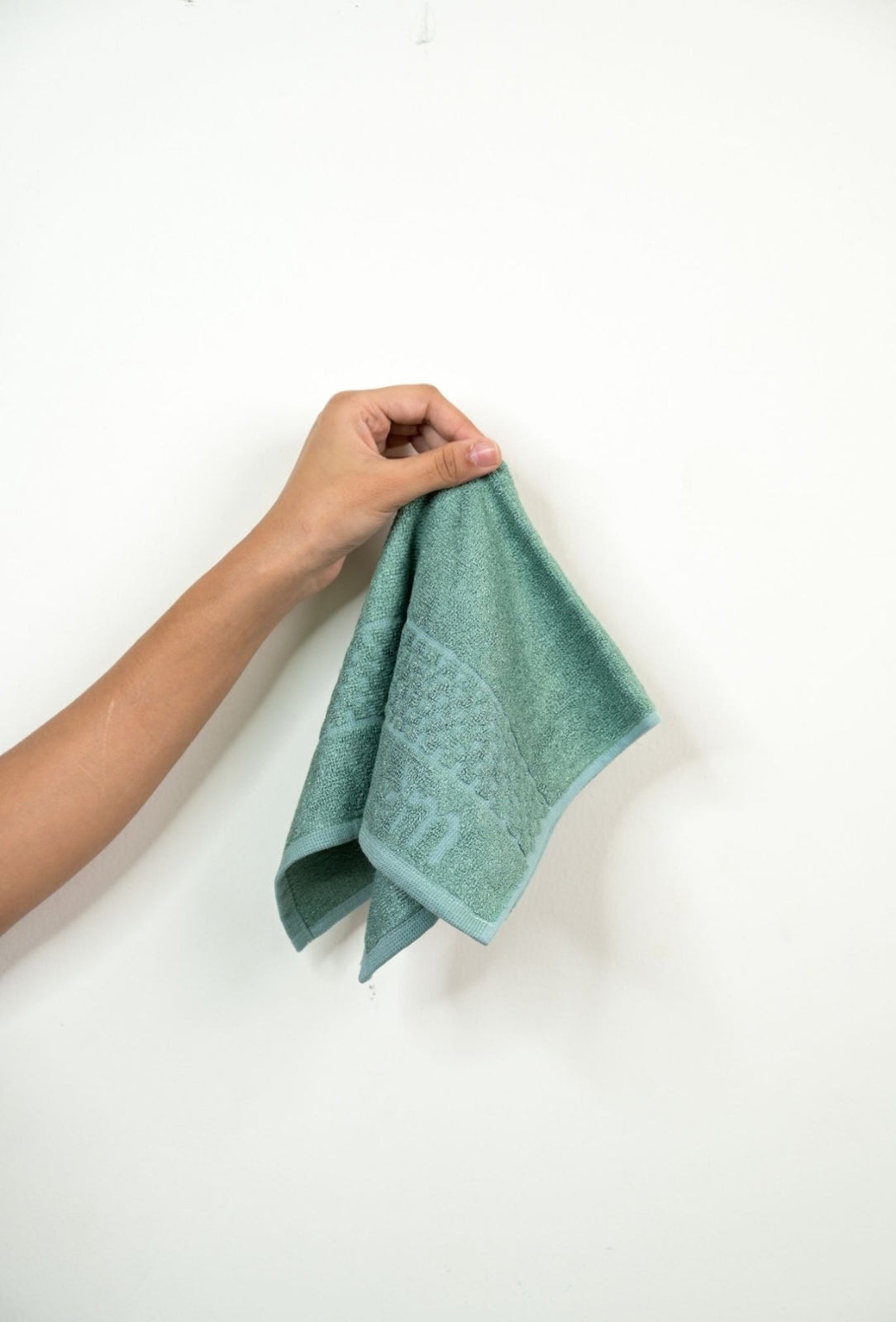 Personalized Bamboo Fluffy Bath towel set, 1 Bath 560 GSM , 1 Hand and 1 face towel Terry 480 GSM- Ethical Green