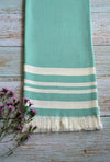 Madake Thin bamboo bath towel- Blissful Cabana 160*90cm