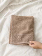 Personalized Bamboo Hand Towel/Fitness Towel 40*60cm- Sweet Caramel