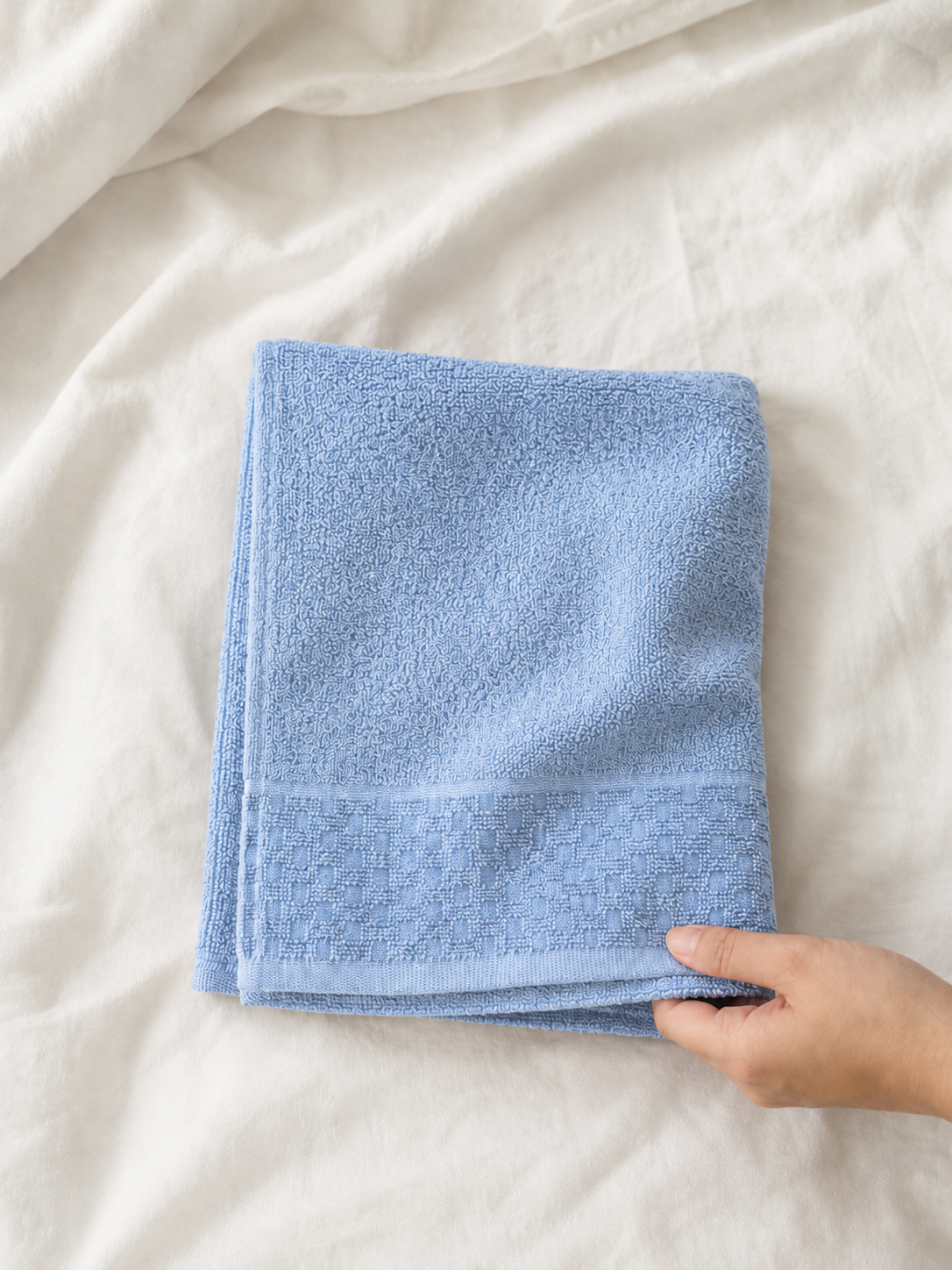 Personalized Bamboo Hand Towel/Fitness Towel 40*60cm- Frosted Blue