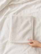 Personalized Bamboo Hand Towel/Fitness Towel 40*60cm- Almost White