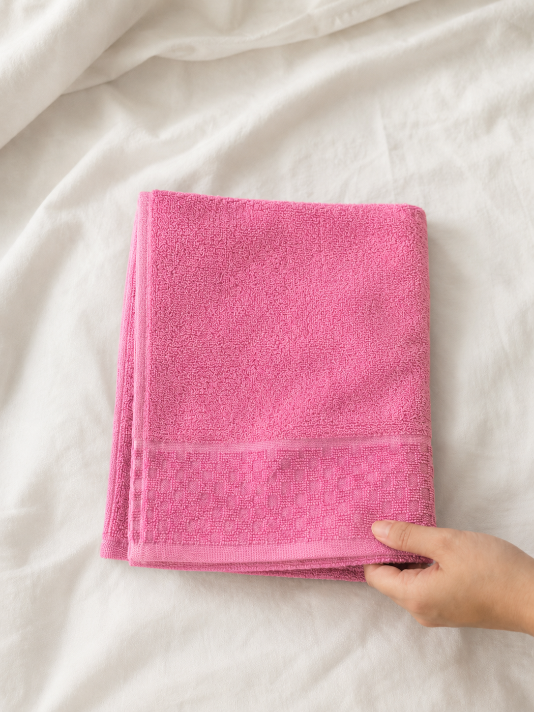 Personalized Bamboo Hand Towel/Fitness Towel 40*60cm- Blush Pink