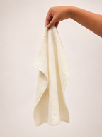 Personalized Bamboo Fluffy Bath towel set, 1 Bath 560 GSM , 1 Hand and 1 face towel Terry 480 GSM- Almost White