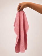Personalized Bamboo Fluffy Bath towel set, 1 Bath 560 GSM , 1 Hand and 1 face towel Terry 480 GSM- Blush Pink