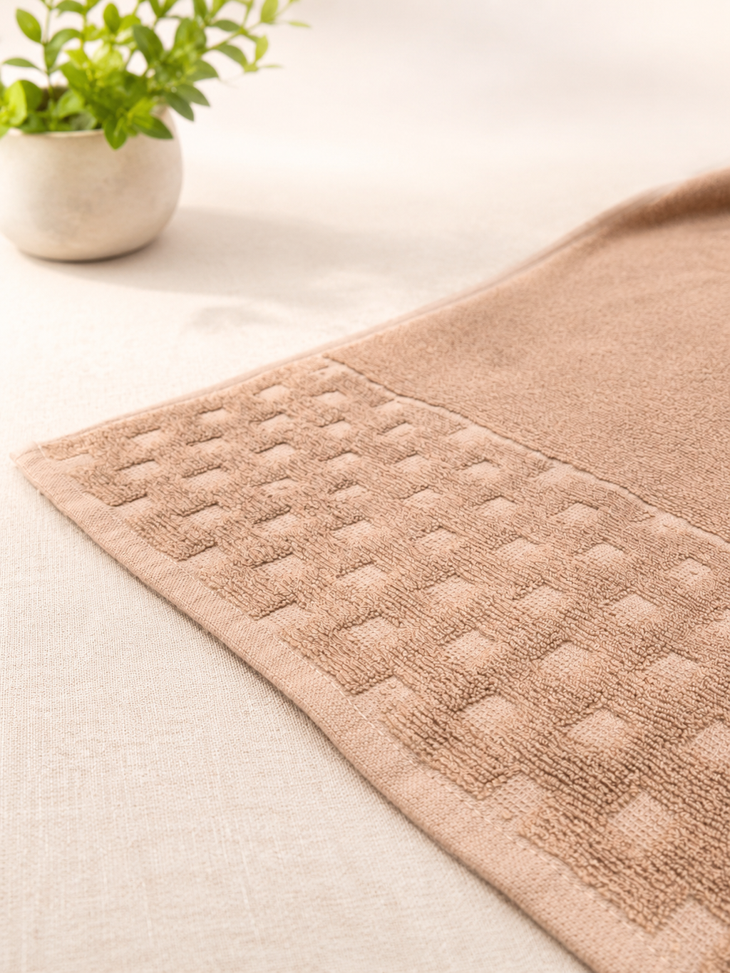 Bamboo Terry Face towel Set of four (33*33cm each)