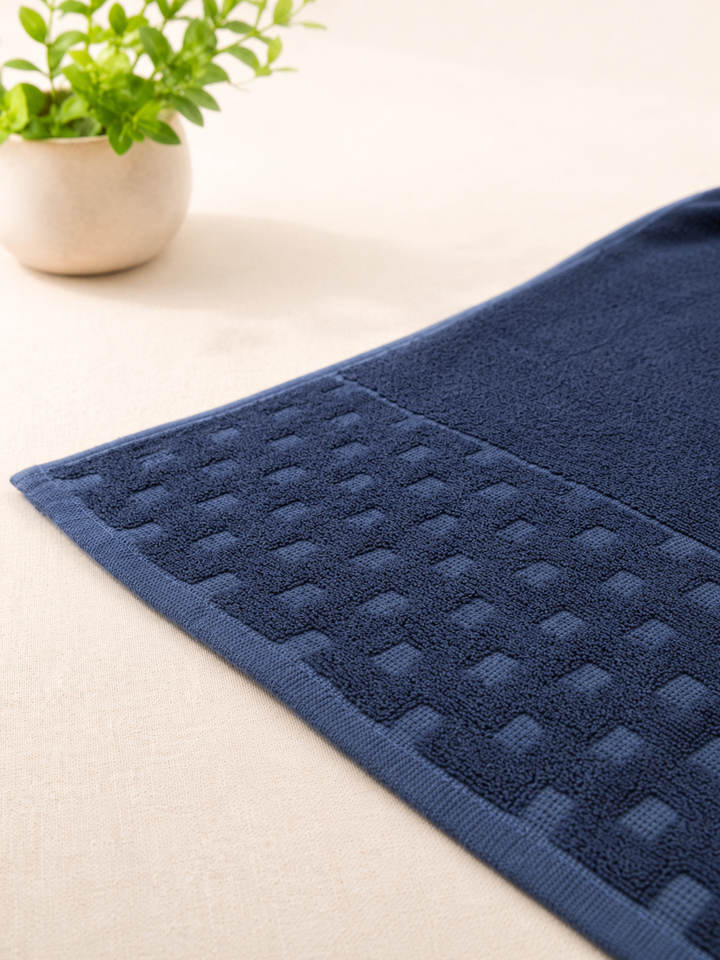 Personalized Bamboo Hand Towel/Fitness Towel 40*60cm- Tru Blue