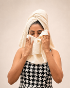Bamboo Terry Face towel Set of four (33*33cm each)