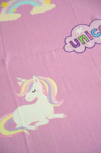 Personalized Thin Bamboo Kids Towel - 124*68cm - Chill Unicorn