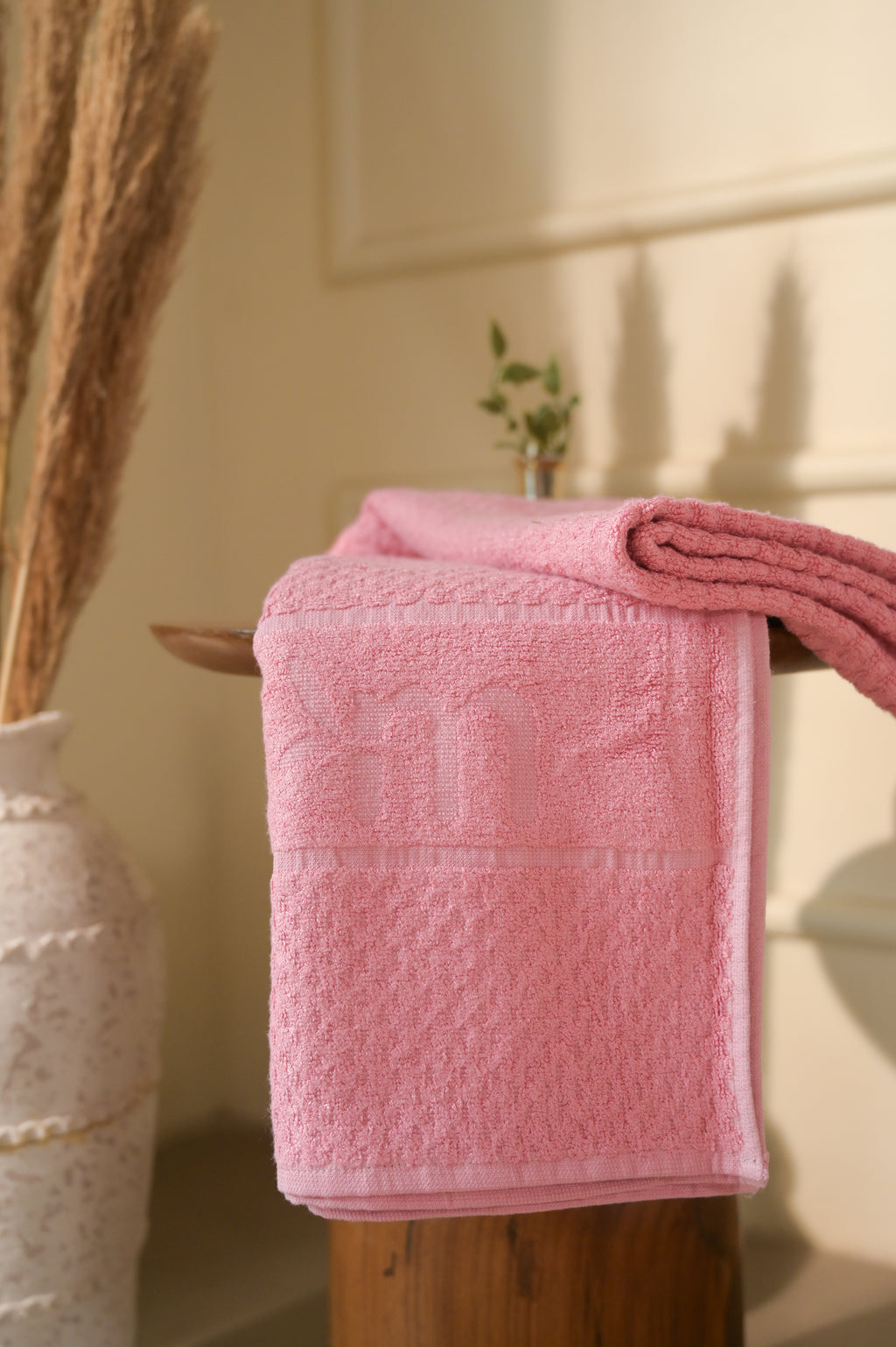 Personalized Bamboo Hand Towel/Fitness Towel 33*60cm- Blush Pink