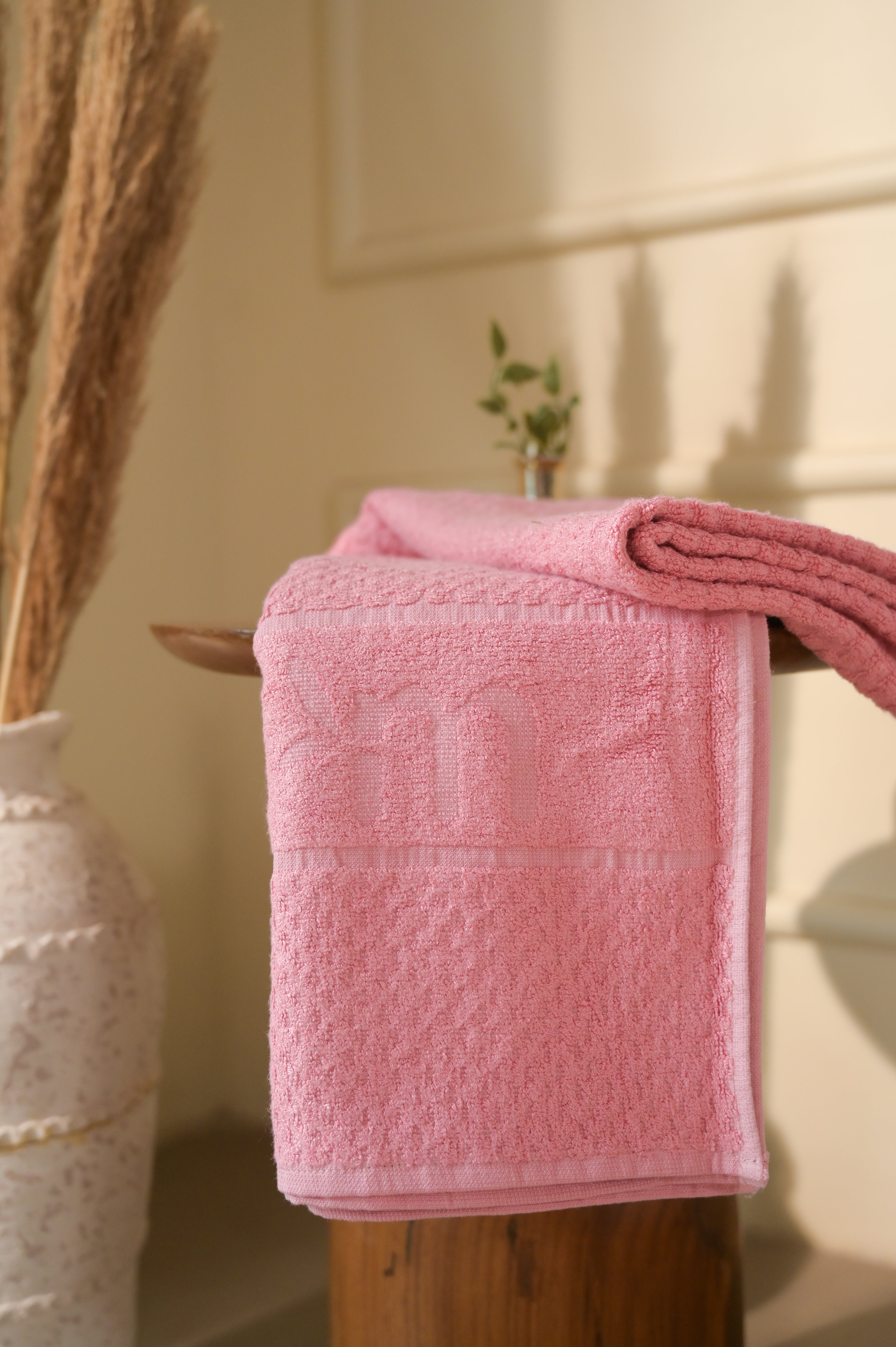Personalized Bamboo Hand Towel/Fitness Towel 33*60cm- Blush Pink