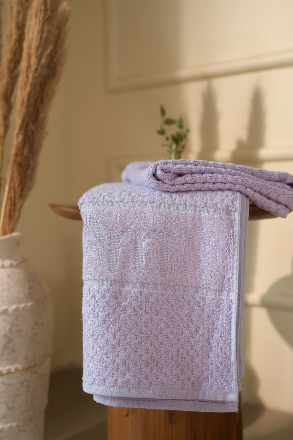 Personalized Bamboo Hand Towel/Fitness Towel 33*60cm- Dusty Lilac