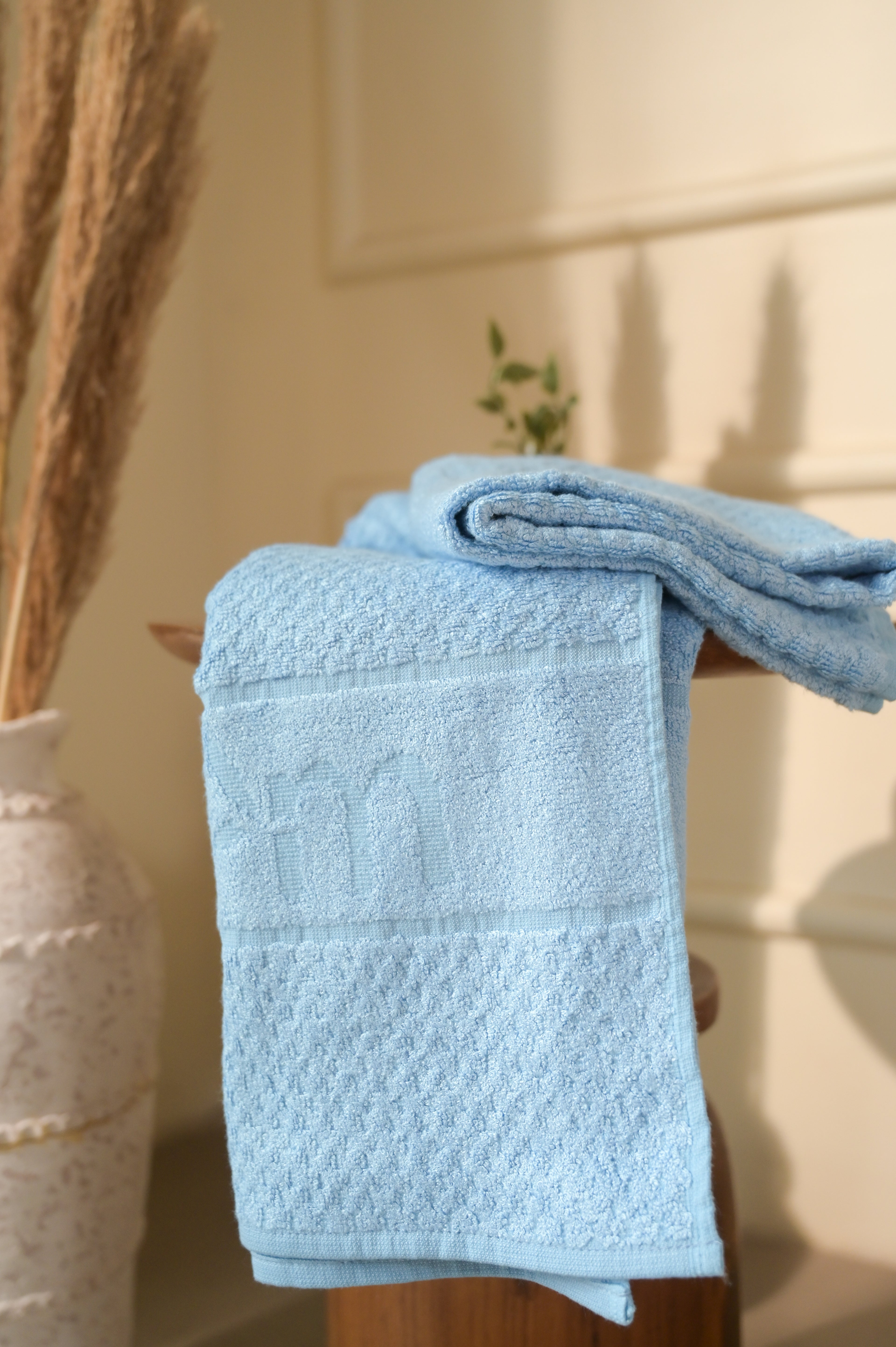 Personalized Bamboo Hand Towel/Fitness Towel 33*60cm- Frosted Blue