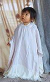 Thin Bamboo Baby Poncho- Groovy Lilac