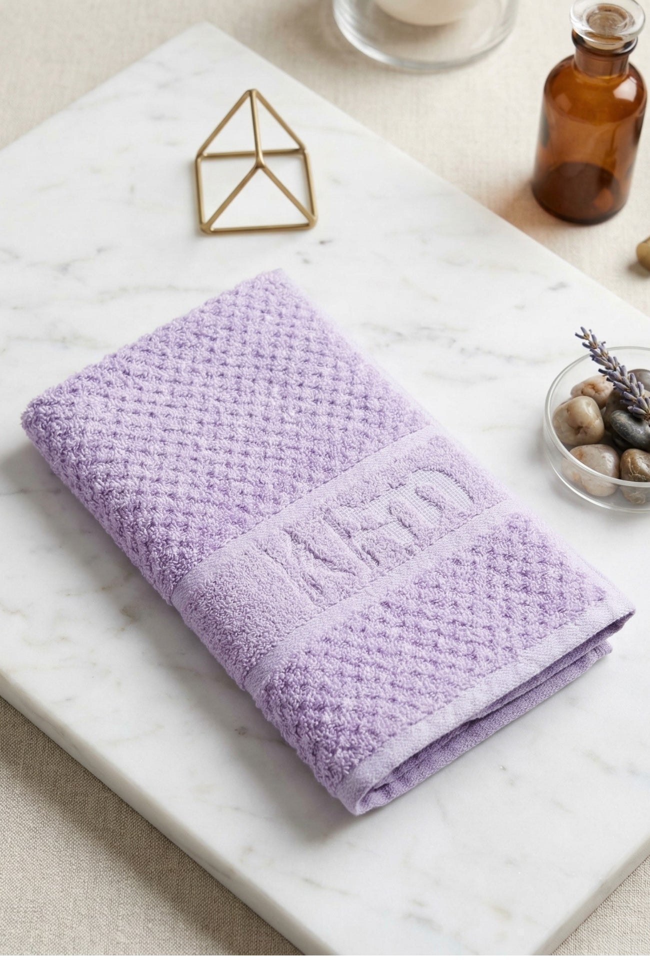 Personalized Set of Four Hand/Fitness Bamboo Towel 33*60 cm