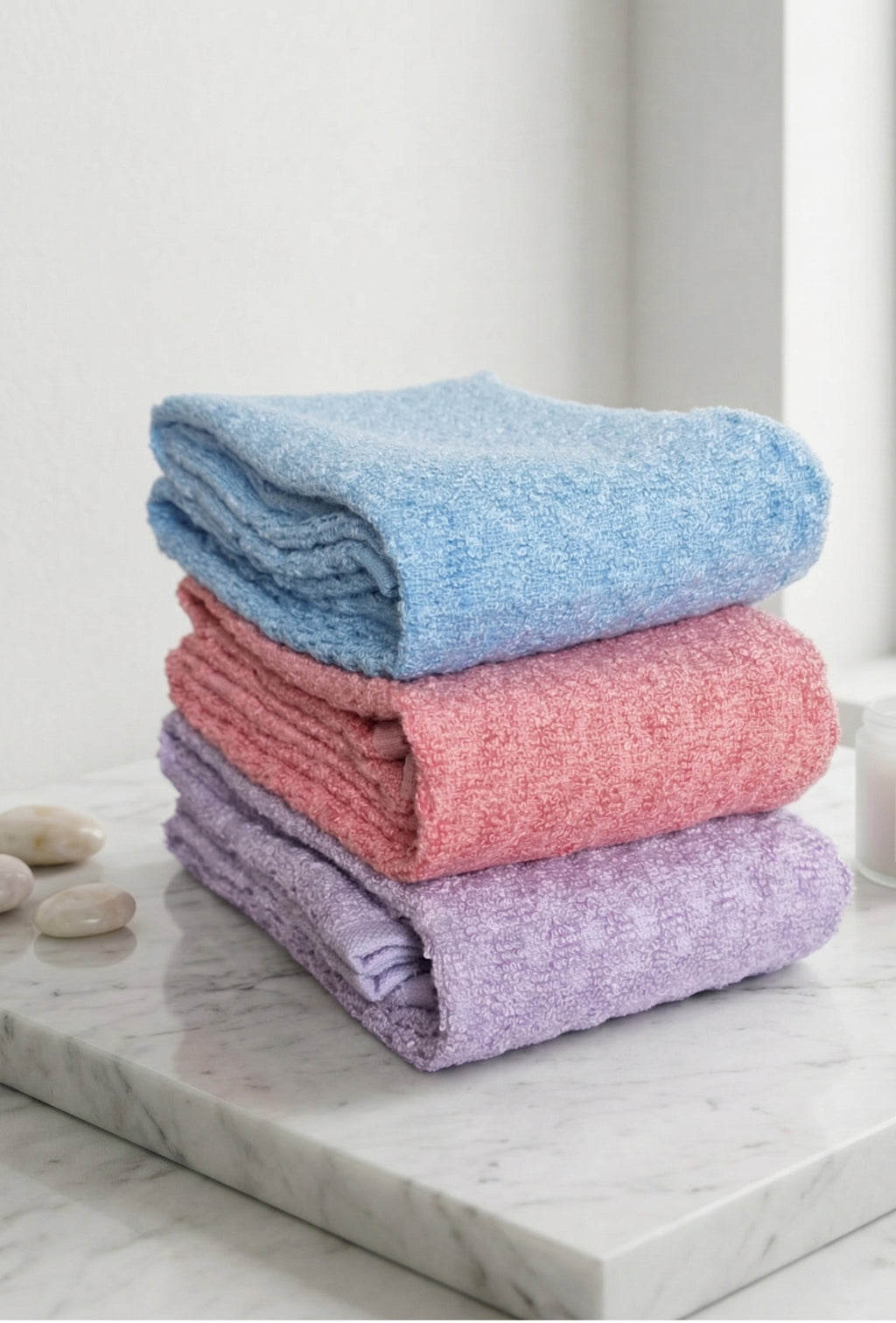 Personalized Set of Three Hand/Fitness Bamboo Towel 40*60 cm