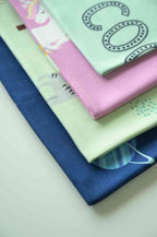 Personalized Thin Bamboo Kids towel - 124*68cm - Cool Dino