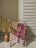 Personalized Thin bamboo bath towel- Red Wood 160*75cm