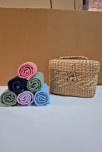 Terry_6_face towels_with_kauna_basket
