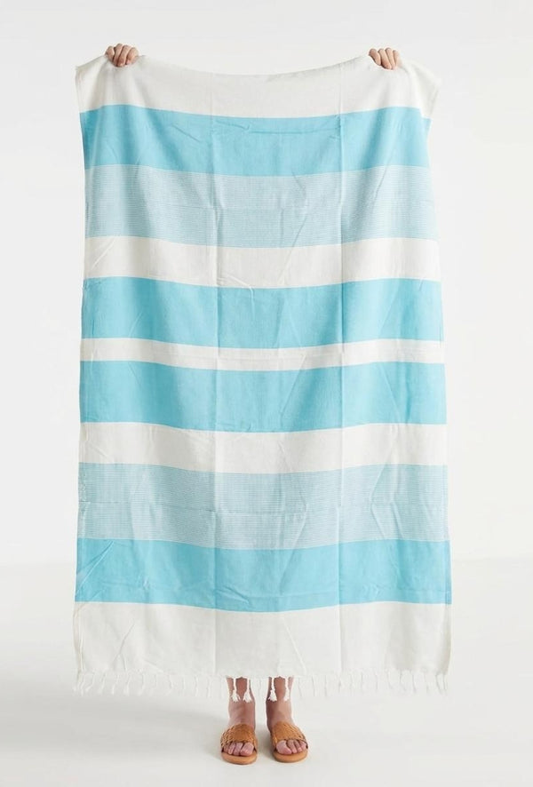Personalized Thin bamboo bath towel- Bermuda Cocktail 160*90cm