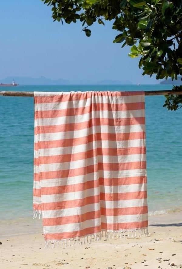 Personalized Thin bamboo bath towel- Cotton Candy 160*90cm