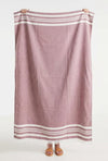 Personalized Thin bamboo bath towel- Red Wood 160*75cm