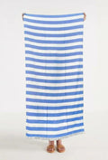 Personalized Thin bamboo bath towel- Vacation Blue 160*75cm