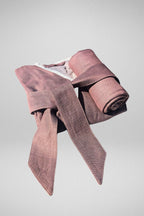 Kimono Style Bamboo Bathrobe, Rose Ash, Pink