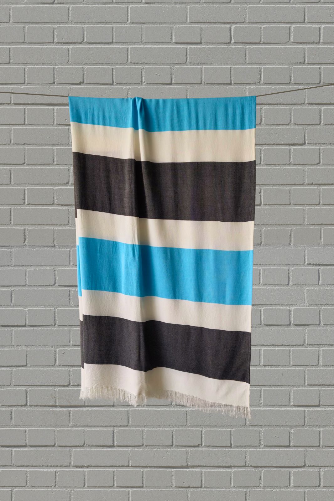 Madake Thin bamboo bath towel- Coastal Breeze 160*75cm