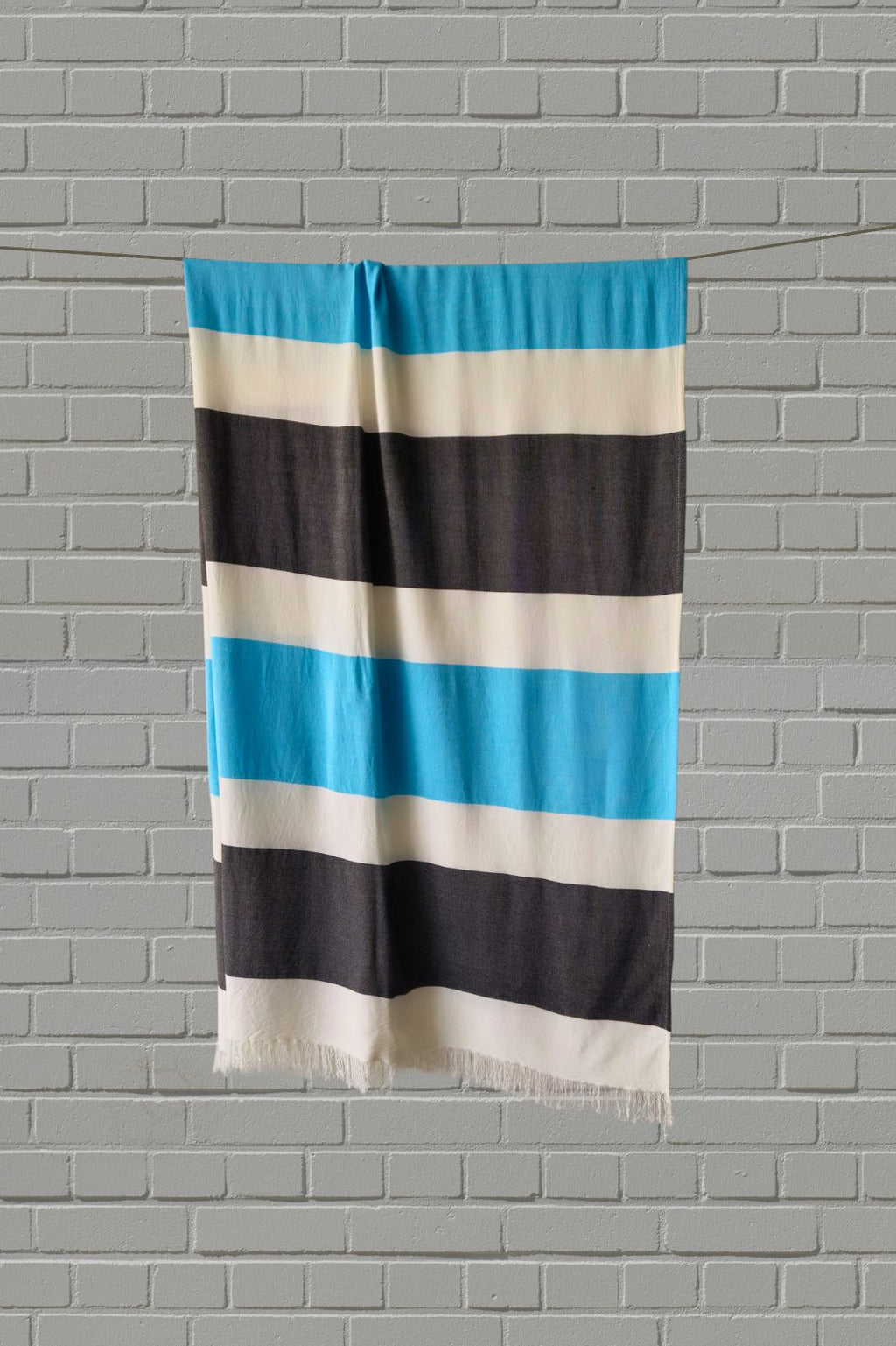 Personalized Thin bamboo bath towel- Coastal Breeze 160*75cm