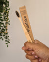 Bamboo toothbrush for Adults- Circles - Madake Bamboo Solutions Adult tooth brushBambooBamboo brush