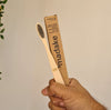 Bamboo toothbrush for Adults- Lines - Madake Bamboo Solutions Adult tooth brushBambooBamboo brush