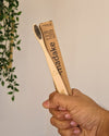 Bamboo toothbrush for Adults- Triangle - Madake Bamboo Solutions Adult tooth brushBambooBamboo brush