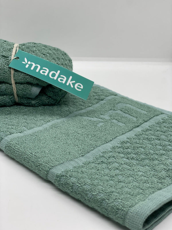 Madake Bamboo Hand Towel/Fitness Towel 33*60cm- Ethical Green - Madake Bamboo Solutions bamboo towelcustomizableface towel