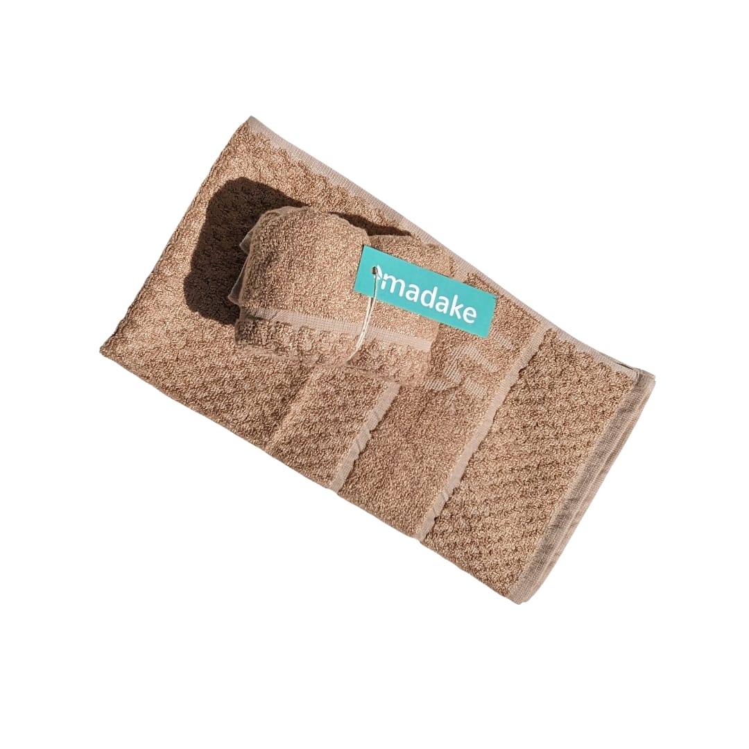 Madake Bamboo Hand Towel/Fitness Towel 33*60cm- Sweet Caramel - Madake Bamboo Solutionsbamboo towelcustomizableface towel