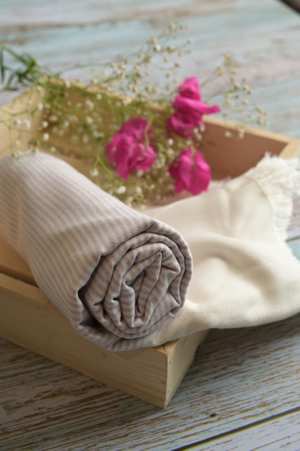 Madake Thin bamboo bath towel- Groovy Lilac 160*75cm - Madake Bamboo Solutions bamboo towelbath towelBeach Towel