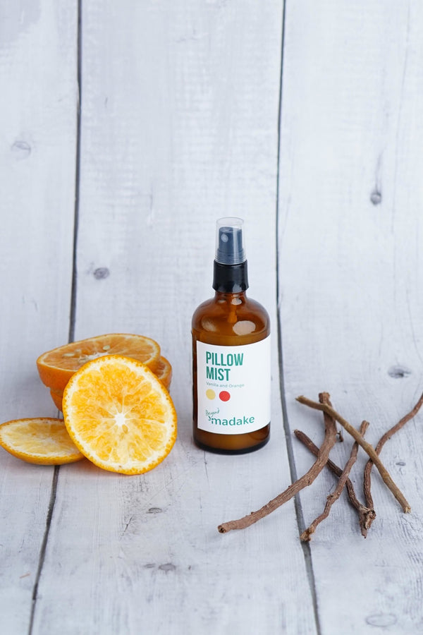Pillow Mist- Vanilla & Orange 100ML - Madake Bamboo Solutions Beyond MadakeLinen MistMist